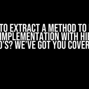 Need to extract a method to use in equals implementation with Hibernate DTO’s? We’ve got you covered!