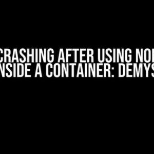 Redis Crashing After Using Non-Root User Inside a Container: Demystified