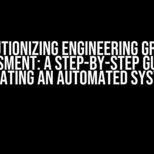 Revolutionizing Engineering Graphics Assessment: A Step-by-Step Guide to Creating an Automated System